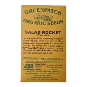 GreenPatch Organic Seeds Salad Rocket
