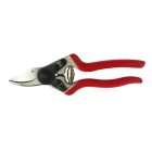 Ryset Compact Bypass Secateurs with red handles and hardened steel blades. - Quality Garden Supplies