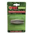 Two metal replacement parts for secateurs packaged on a green Ryset Australia card labeled 'Replacement Secateur Parts' - Quality Garden Supplies